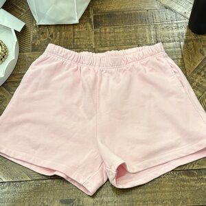 Daily Drills Light Pink Athletic Shorts M/L